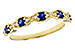 B302-62752: LDS WED RG .29 TW SAPP .35 TGW