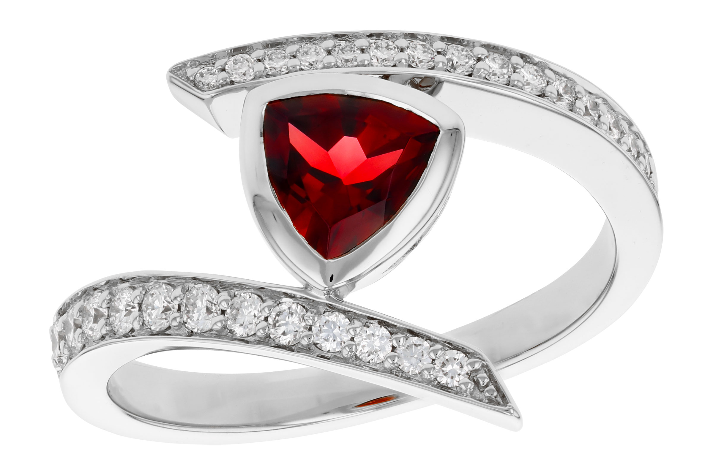 B303-48234: LDS RG .84 GARNET 1.08 TGW (6MM GAR)