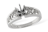 C033-48216: LDS SEMI DIA RG .04 TW