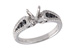 C213-52788: LDS SEMI .25 BLK DIAS .60 TW