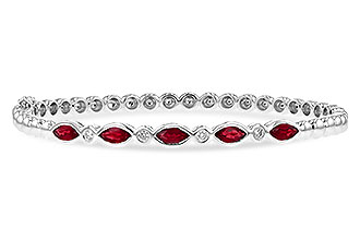 C218-07325: BANGLE 1.50 RUBY 1.63 TGW