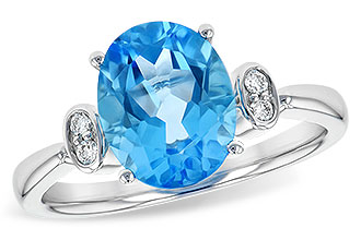 C218-07361: LDS RG 2.84 BLUE TOPAZ 2.90 TGW