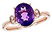 C218-08188: LDS RG 2.10 AMETHYST 2.16 TGW (10x8MM AMY)