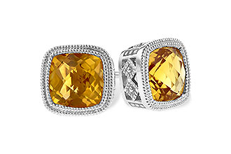 C300-72816: EARR 1.70 TW CITRINE