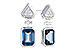 C300-80052: EARR 2.00 TW LONDON BLUE TOPAZ 2.12 TGW