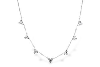 C301-64625: NECKLACE .36 TW (18")