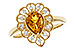 C301-66443: LDS RG .62 CITRINE .75 TGW