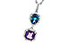 C301-68216: NECKLACE 2.50 SEMI-PREC (AMY,LBT) 2.66 TGW