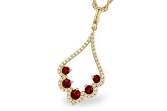 C301-71870: NECK .34 RUBY .53 TGW