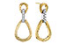 C302-55488: EARRINGS .07 TW