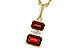 C302-56425: NECK .98 TW GARNET 1.01 TGW