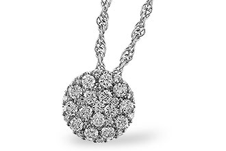 C302-57279: NECKLACE .25 TW