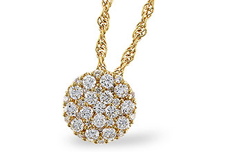 C302-57279: NECKLACE .25 TW