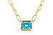 C302-60079: NECKLACE 1.20 SWISS BLUE TOPAZ (18")