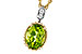 C302-61888: NECKLACE 1.22 PERIDOT 1.25 TGW (8x6MM OV)