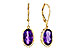 C302-61907: EARRINGS 2.70 TW AMETHYST 2.78 TGW (10x6MM OV)