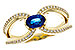 C303-45525: LDS RG .56 SAPPHIRE .75 TGW (6x4MM SA)