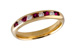 D120-73652: LDS WED RG .22 RUBY .38 TGW