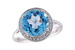 D215-30088: LDS RG 4.17 BLUE TOPAZ 4.32 TGW