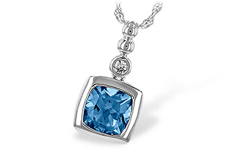 D217-13679: NECK 1.45 BLUE TOPAZ 1.49 TGW