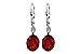 D218-08197: EARR 3.45 TW GARNET 3.50 TGW (9x7MM GAR)