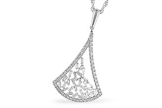 D300-78216: NECKLACE .50 TW