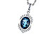 D300-80979: NECK 1.96 LONDON BLUE TOPAZ 2.10 TGW