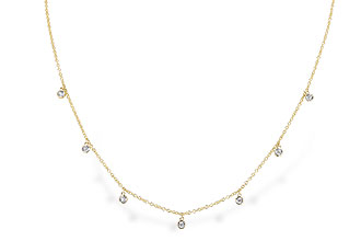 D301-64625: NECKLACE .12 TW (18 INCHES)