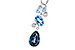 D301-66443: NECK 1.99 TW BLUE TOPAZ 2.02 TGW