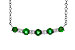 D301-70952: NECK .43 TW EMERALD .55 TGW