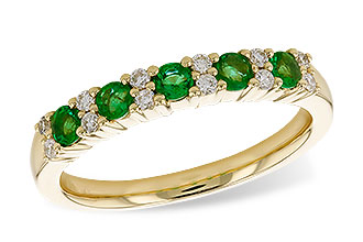 D301-70979: LDS WED RG .33 EMERALD .47 TGW