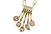 D301-70988: NECKLACE .42 TW FANCY CUT DIAMONDS (18")