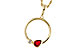 D302-56434: NECKLACE .24 RUBY .26 TGW