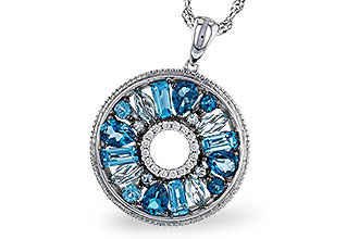 D302-58216: NECKLACE 1.67 BLUE TOPAZ 1.72 TGW