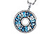 D302-58216: NECKLACE 1.67 BLUE TOPAZ 1.72 TGW