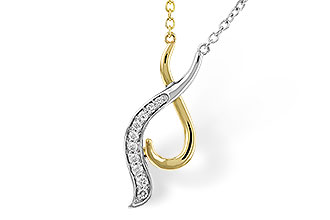 D302-59152: NECKLACE .10 TW (18")