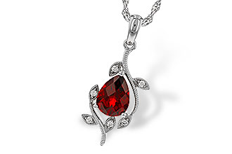 D302-60934: NECKLACE 1.34 GARNET 1.39 TGW (8X6MM GAR)