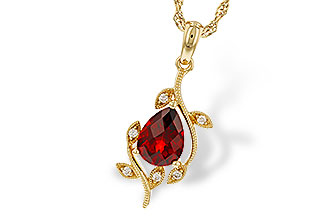 D302-60934: NECKLACE 1.34 GARNET 1.39 TGW (8X6MM GAR)