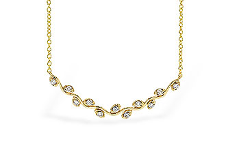 D302-61861: NECKLACE .25 TW (18")