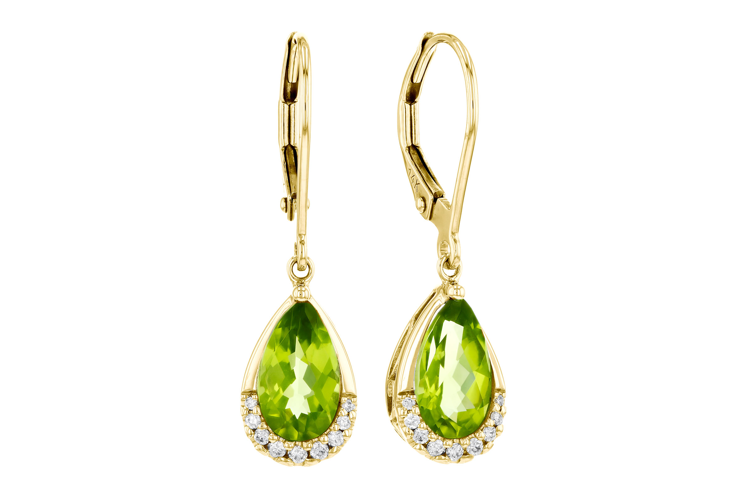 D303-47288: EARR 1.85 PERIDOT 1.94 TGW (9x5MM PS)