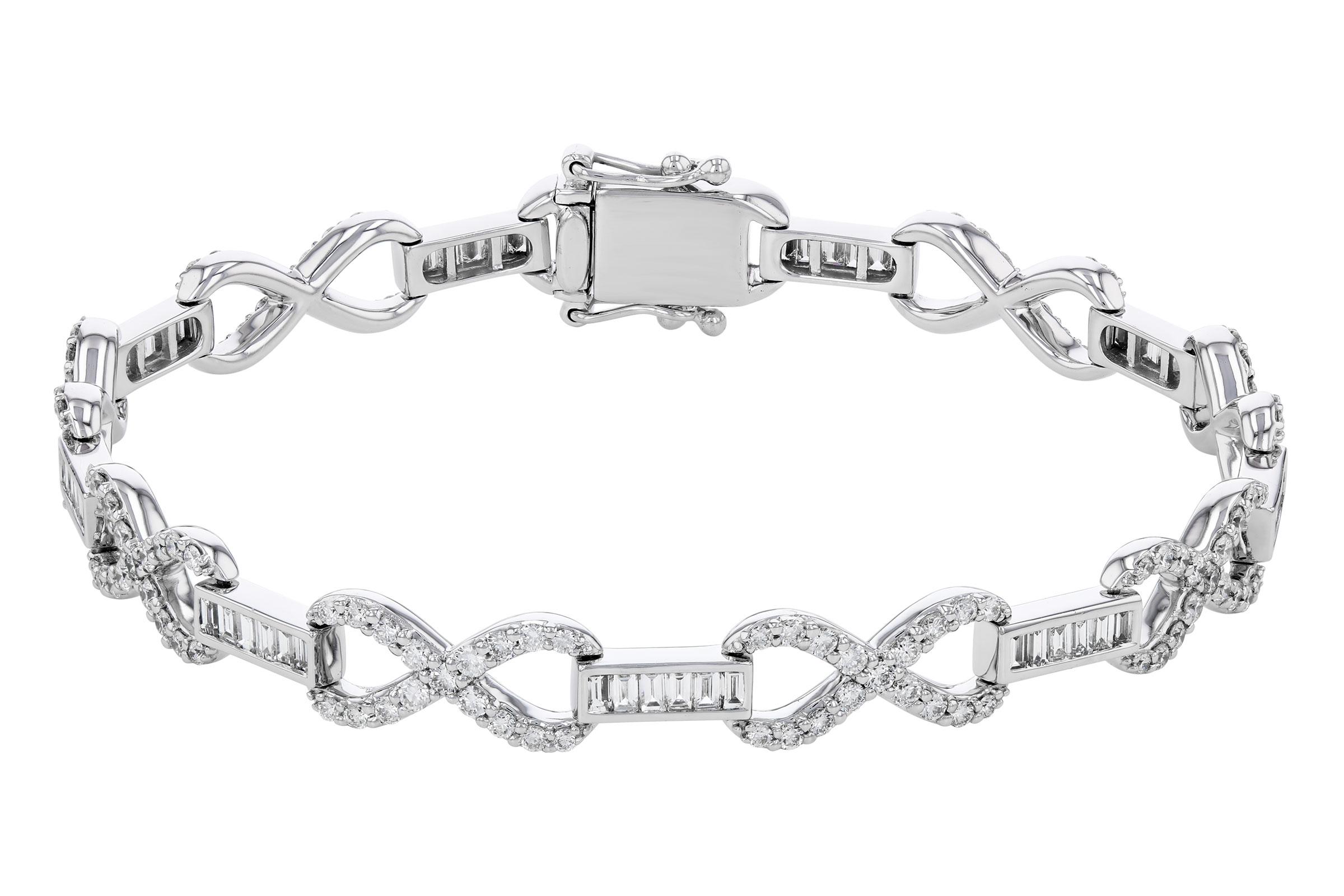 D303-47334: BRACELET 1.00 TW BAG 2.45 TW (7")