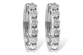 E213-48206: EARRINGS 2 CT TW