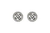 E215-30925: EARRING JACKETS .24 TW (FOR 0.75-1.00 CT TW STUDS)