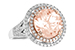 E216-21825: LDS RG 3.94 MORGANITE 4.50 TGW