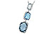 E216-24606: NECK 8.71 BLUE TOPAZ 8.89 TGW