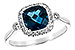 E217-10025: LDS RG 1.62 LONDON BLUE TOPAZ 1.78 TGW (7MM LBT)