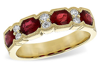 E218-01888: LDS WED RG 1.66 RUBY 1.84 TGW (5x4MM RUBY)