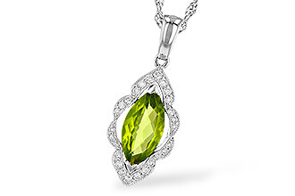 E218-05525: NECK .94 PERIDOT 1.05 TGW