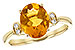 E218-07361: LDS RG 2.04 CITRINE 2.10 TGW (10x8MM CIT)