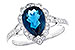 E300-79170: LDS RG 2.25 LONDON BLUE TOPAZ 2.47 TGW